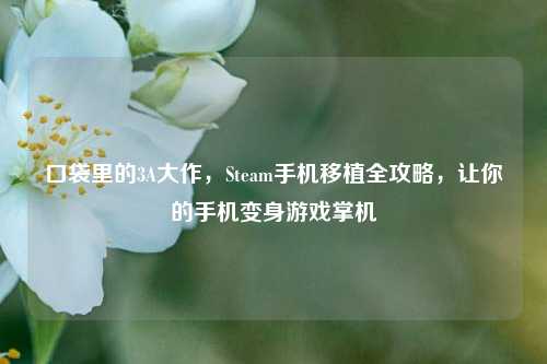 口袋里的3A大作,Steam手机移植全攻略,让你的手机变身游戏掌机