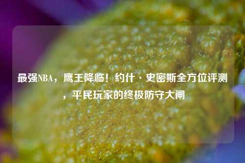最强NBA，鹰王降临！约什·史密斯全方位评测，平民玩家的终极防守大闸