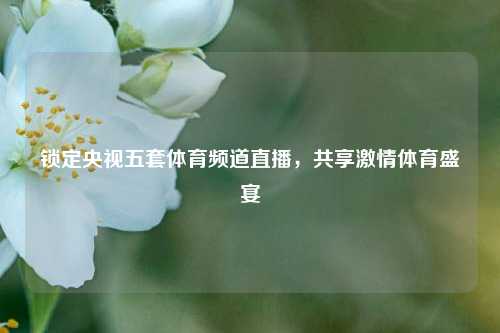 锁定央视五套体育频道直播,共享激情体育盛宴