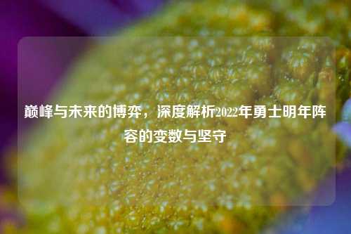 巅峰与未来的博弈,深度解析2022年勇士明年阵容的变数与坚守