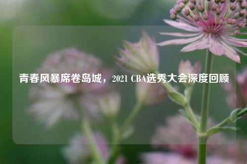 青春风暴席卷岛城,2021 CBA选秀大会深度回顾